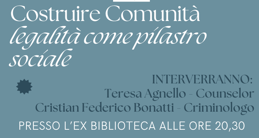 Costruire Comunità: legalità come pilastro sociale