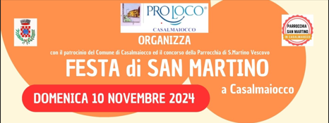 Festa di San Martino - Festa del Ringraziamento 2024