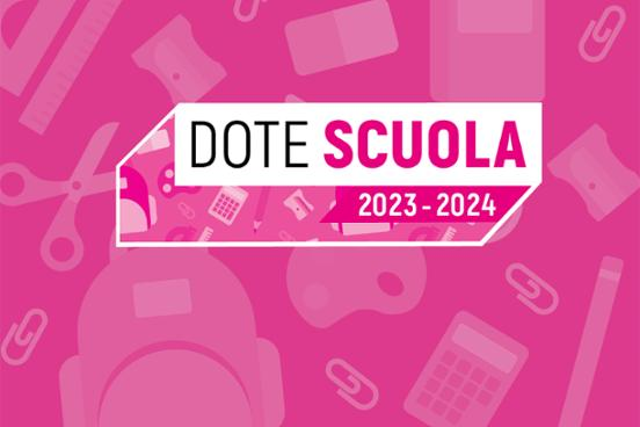 Dote Scuola Regione Lombardia 2024/2025 - Materiale Didattico